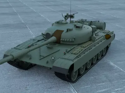 T72 Ural 3D model