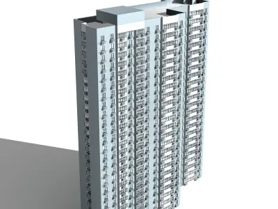 Office Building Collection 50 items Vol5 3D model