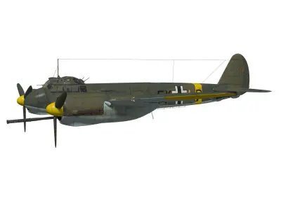 Junkers Ju 88 P-1 3D model