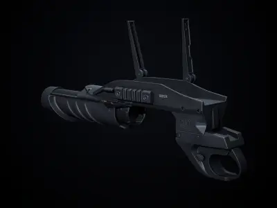 FN GL1 PBR Free low-poly 3D model