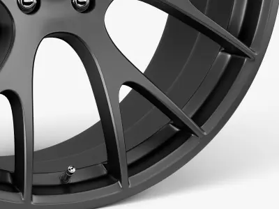 Dodge Hellcat Wheel 3D model