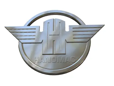 hanomag logo 3D model