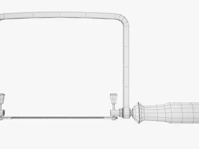 Coping Saw 3D Model 3D model