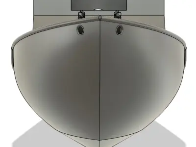 Pibby River Patrol Boat 3D print model