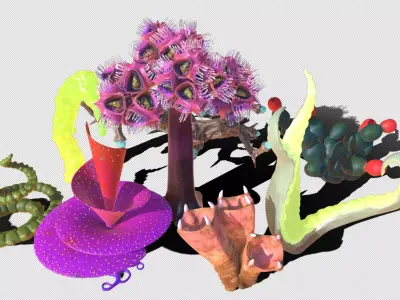 Alien plants vol 2 3D model
