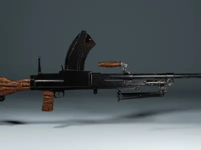 Bren mk II PBR 3D model