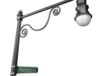 Street Lamp 1 3D model