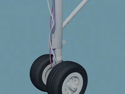 Landing Gear 4 3D model