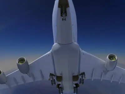 A380 Lufthansa 3D model