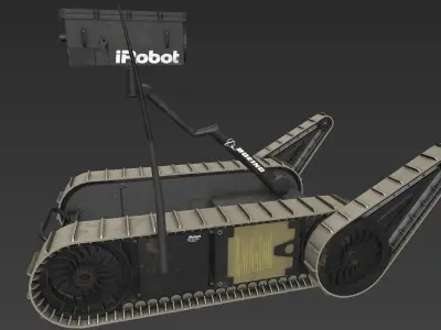 iRobot xm1216 Low-poly 3D model