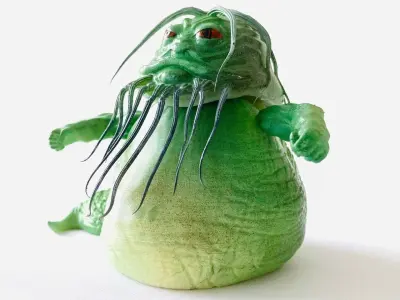 Zorba the Hutt ACTION FIGURE 2 3D print model