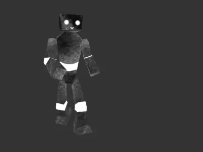 Bob - The Robot Free low-poly 3D model