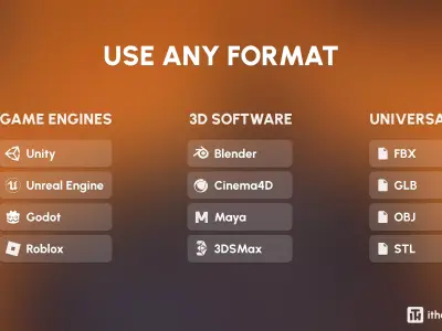 Inferno World FREE Free low-poly 3D model