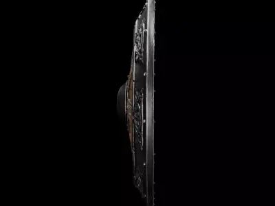 Shield 3D Model Low-poly 3D model purchase
