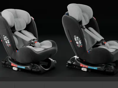Child Car Seat 3D model