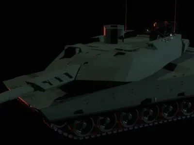 Tiger 3A 3D model