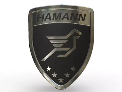 hamann logo 3D model