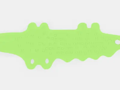 PATRULL Bathtub mat Low-poly 3D model