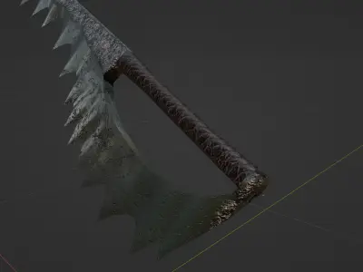 18 Weapons - Orc Free 3D model