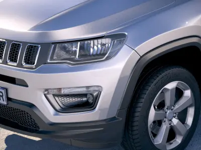 Jeep Compass 2018 3D model purchase