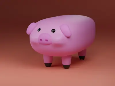 PIG 3D 3D model