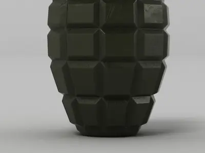 Hand Grenade 2 3D model