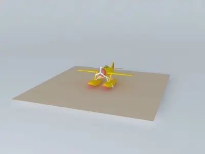 Grumman airplane Free 3D model