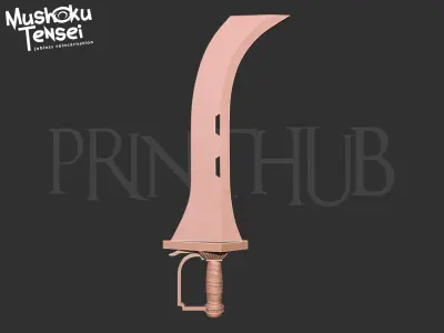 Mushoku Tensei Jobless Reincarnation - Eris Boreas Greyrat sword 3D print model