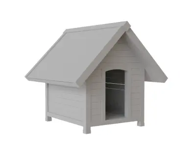 Dog House  Free 3D model