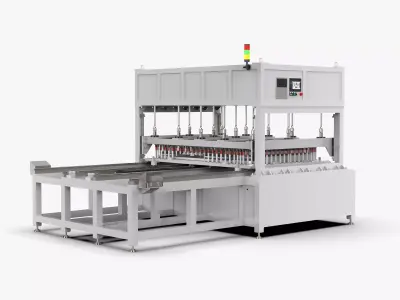 Automatic Energy Battery Pack Air Tightness Detection Machine 3D model