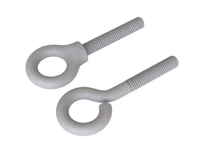 Eye bolts 3D Model 3D model