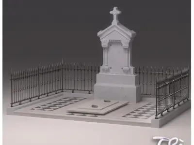 PANTHEON CRYPT 2 3D model