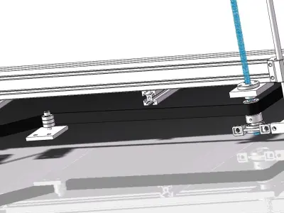 Large lifting mechanism 3D model