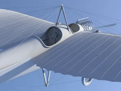 TAUBE PLANE 3D model