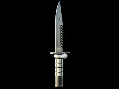 3D M9 Bayonet Cobra 3D model
