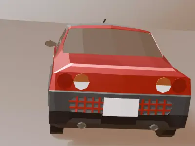 Autozam AZ-1 - Low Poly Free Free 3D model