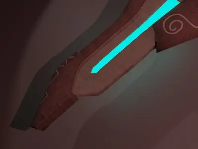 Nopon sword of legendaryness 3D model