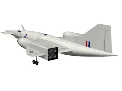 Avro 730 3D model