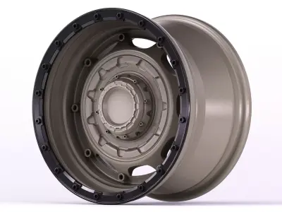 Tank Wheels M2 3D model