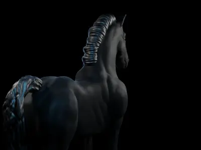 Dark Horse Free 3D model