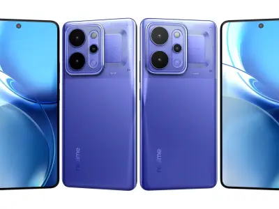 Realme P4 Power 5G All Colors 3D model