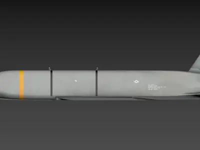 AGM-158 JASSM 3D model