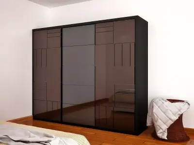 Bedroom Wardrobe by Nic Yeh Free 3D model