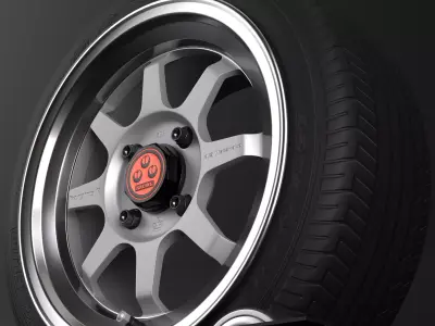 Watanabe Forging R Low-poly 3D model