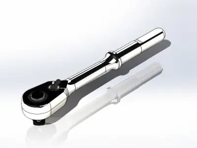 Torquimetro Catraca Ratchet Torque Meter 3D model