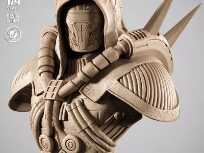STAR WARS Darth Marr Portrait Bust 3D print model purchase