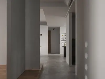  Office interior scene 09 3D model