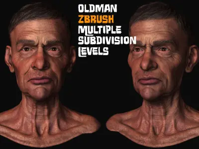 Old Man General 3D model