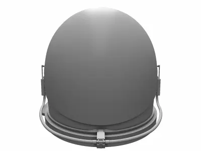 Astronaut Space Helmet - High Poly 3D model