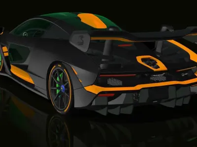 McLaren SENNA 2019 Free 3D print model
